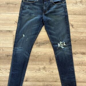 Joe's Jeans Men's Slim Denim with ripped knees